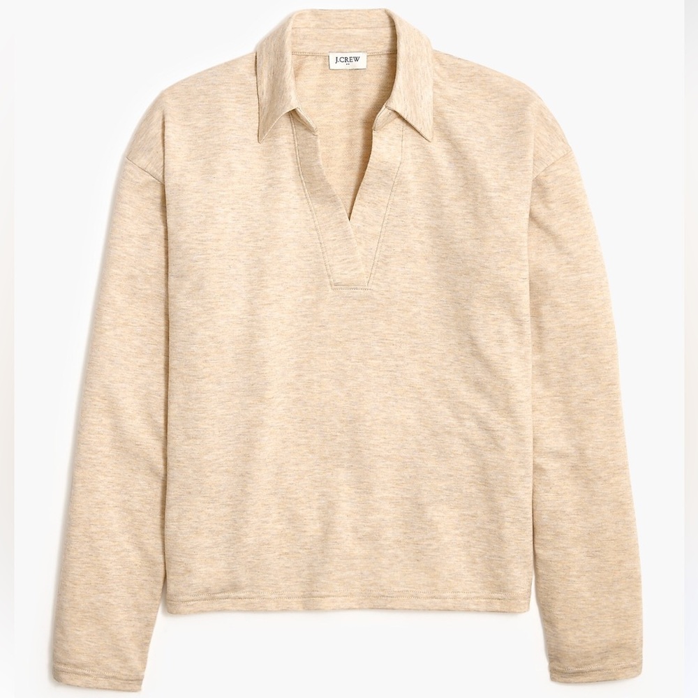 J. Crew Soft Terry Polo Shirt